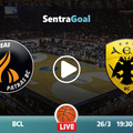 Προμηθέας εναντίον ΑΕΚ Betsson BC LIVE STREAMING ☑️ ΚΑΝΑΛΙ
