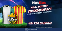 Και το Conference League είναι μια σπέσιαλ προσφορά* από τη NetBet! (29/8) netbet-29-8-1000x500.jpg