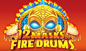 12 Masks Of Fire Drums