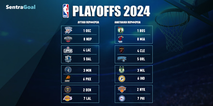 NBA Playoffs: Κομβικά παιχνίδια σε Αριζόνα και Ιντιάνα NBA Playoffs Ο «Βασιλιάς» για το break στο Ντένβερ, μάχη στη Νέα Υόρκη.jpg