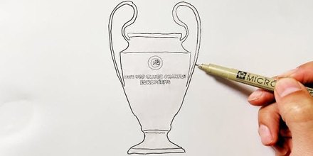 Αυτή θα πάρει το Champions League… uefa champions league trophy sketch.jpg