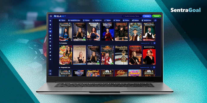  Εδώ ↩ ζεις το πραγματικό Live Casino!